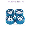 WLTOYS 284131 1/28 RC Car Upgrade Parts Metal Hub blue