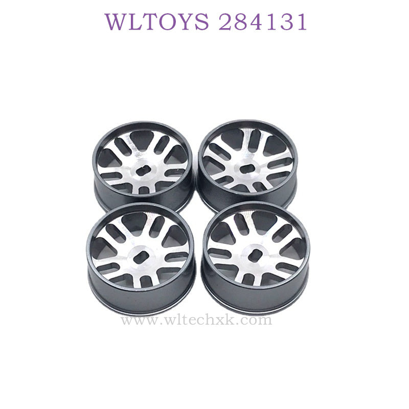 WLTOYS 284131 1/28 RC Car Upgrade Parts Metal Hub titanium