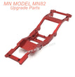11-MN MODEL MN82 LC79 RC CAR Upgrade Parts Main Fram kit Red