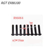 RGT EX86100 RC CAR Parts 3x18 Pan Head Screws 8pcs