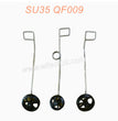 11-SU35 QF009 RC Airplane Spare Parts 1 set of plastic landing gear