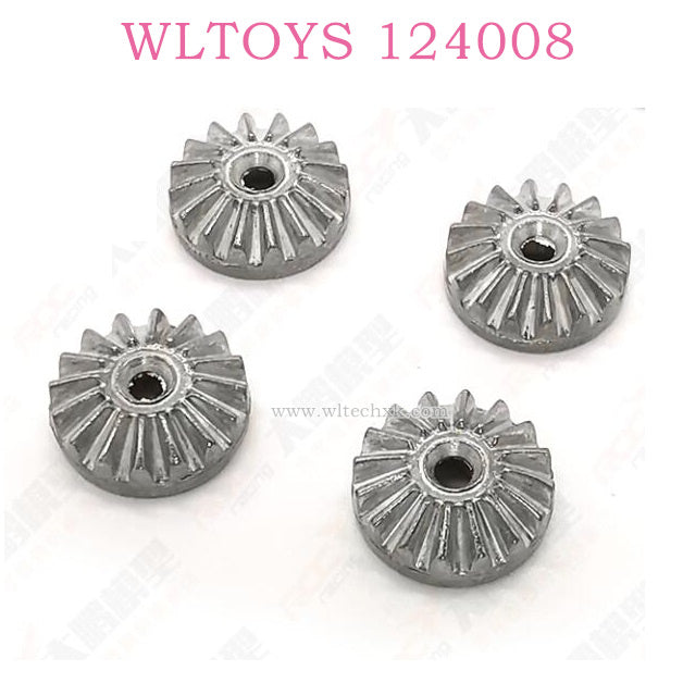 Original part of WLTOYS 124008 1/12 RC Car 1155 16T Differential Big Bevel Gear