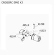 CROSSRC EMO X2 Parts Drive Shaft Metal Parts CS-97401262