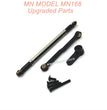 12-MN-Model-MN168-Upgrade-Metal-Steering-Rod-Servo-Arm-Black(1)