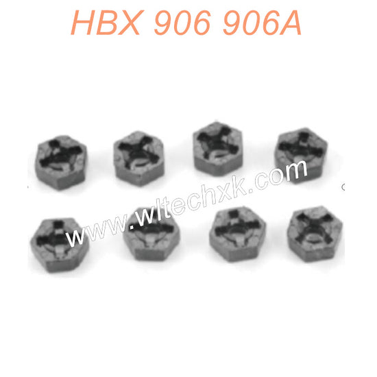 12010 HBX 906 906A RC Car Parts Wheel Hex. -1