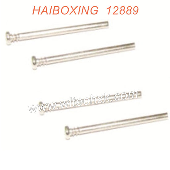 12020-HAIBOXING 12889 RC Car Parts Front Lower Suspension Hinge Pins 3.3X37mm