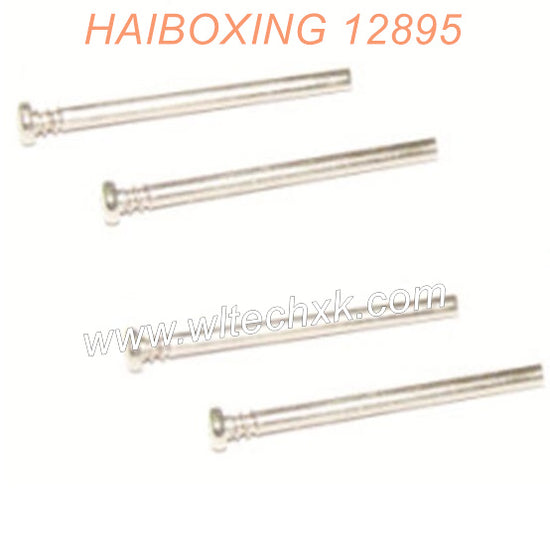 12020-HAIBOXING 12895 RC Car Parts Front Lower Suspension Hinge Pins 3.3X37mm