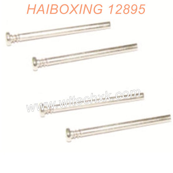 12020-HAIBOXING 12895 RC Car Parts Front Lower Suspension Hinge Pins 3.3X37mm