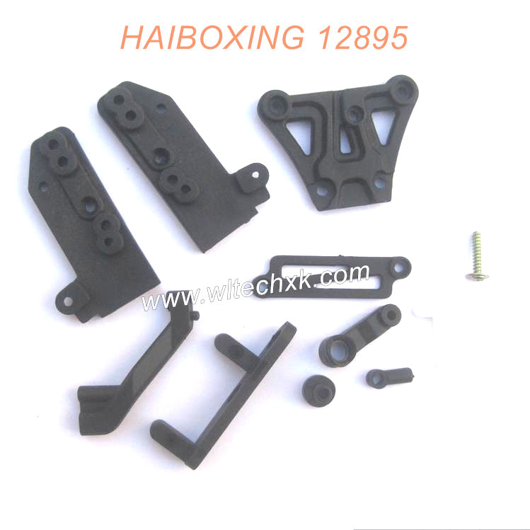 12702-HAIBOXING 12895 RC Car Parts Front Top Plate+Braces-5