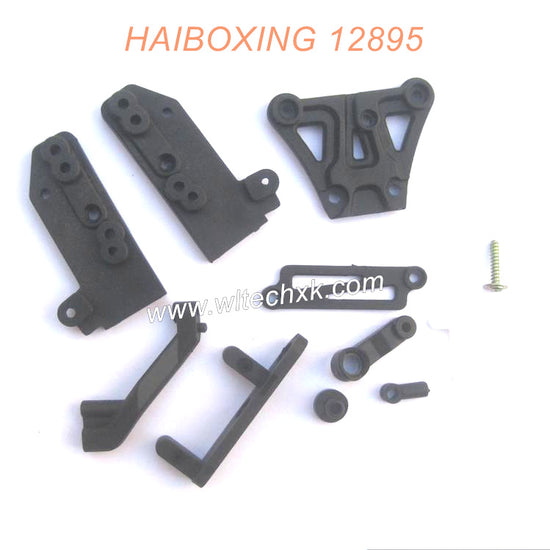 12702-HAIBOXING 12895 RC Car Parts Front Top Plate+Braces-5