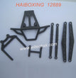 12703-HAIBOXING 12889 RC Car Parts Front Bumer+ Body Posts-2