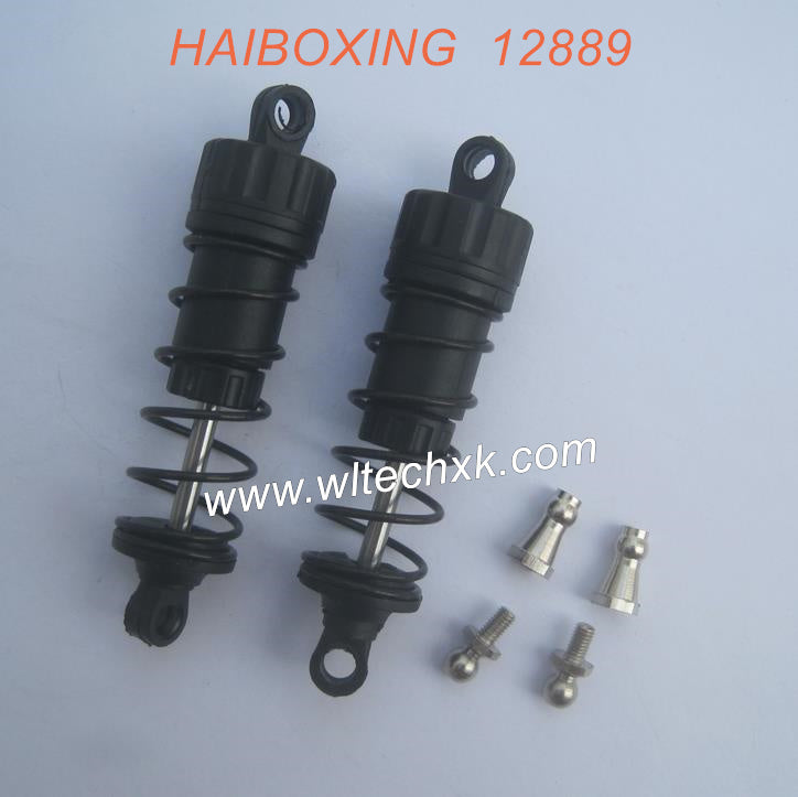 12712-HAIBOXING 12889 RC Car Parts Oil Filled Shocks Front-1