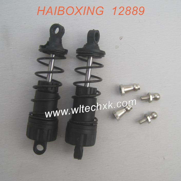 12712-HAIBOXING 12889 RC Car Parts Oil Filled Shocks Front-2