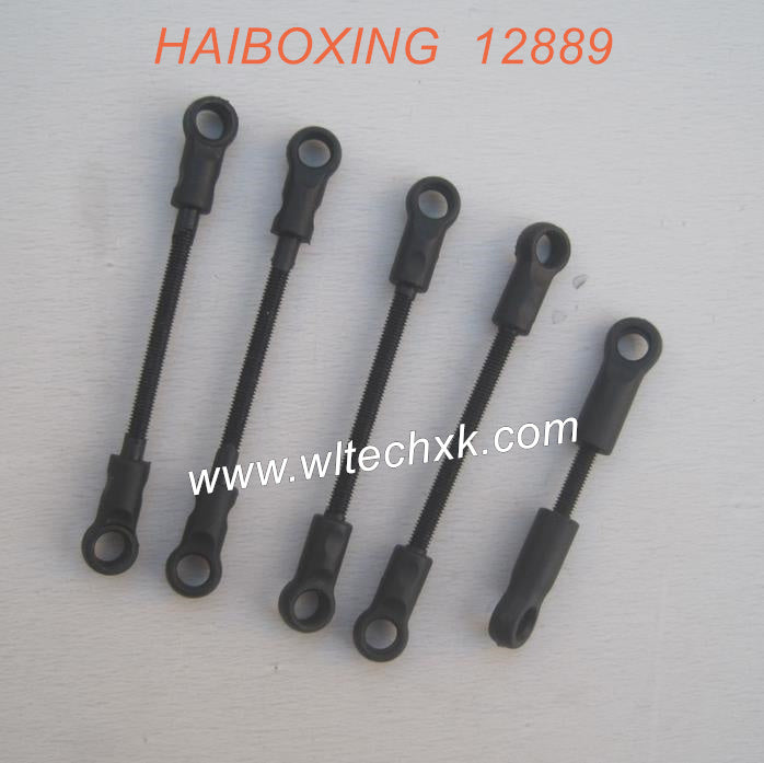 12716-HAIBOXING 12889 RC Truck Parts Front Steering Links + Servo Link+Front Links-1