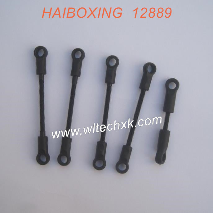 12716-HAIBOXING 12889 RC Truck Parts Front Steering Links + Servo Link+Front Links-2