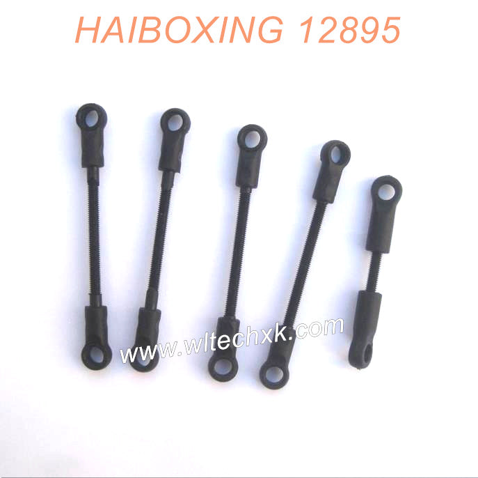 12716-HAIBOXING 12895 RC Truck Parts Front Steering Links + Servo Link+Front Links-2