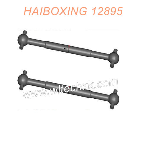 12724 HAIBOXING 12895 RC Truck Parts Centre Front Shafts