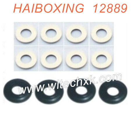 12731 HAIBOXING 12889 Parts SHIMS COMPLETE 6.3X12.5X0.3+2.5X5.5X0.5