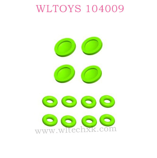 WLTOYS 104009 1/10 RC Car parts Suspension O-ring air chamber group 1314 Original