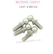 WLTOYS 124017 RC Car Parts 1337 Ball head screw 4.9X13.6