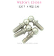 WLTOYS 124018 RC Car Original parts 1337 Ball head screw 4.9X13.6