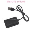 WLTOYS 104009 RC Car parts 7.4V 2000MaH USB Charger 1374 Original