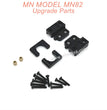 14-MN MODEL MN82 LC79 MN78 Upgrade Parts Rear axle spring plate fixing Black