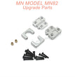 14-MN MODEL MN82 LC79 MN78 Upgrade Parts Rear axle spring plate fixing Silver