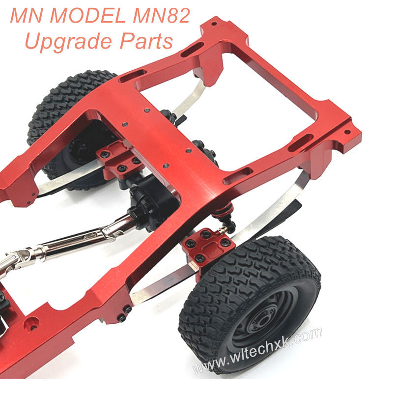 14-MN MODEL MN82 LC79 MN78 Upgrade Parts Rear axle spring plate fixing parts Effect picture-1