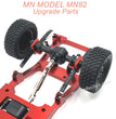 14-MN MODEL MN82 LC79 MN78 Upgrade Parts Rear axle spring plate fixing parts Effect picture