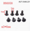 RGT EX86120 Upgrade Parts Rear Axle Seat Screw 8pieces R86058 
