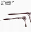 RGT EX136100 V3 Parts Front Axle Shaft CVD Silver 2 R86419 
