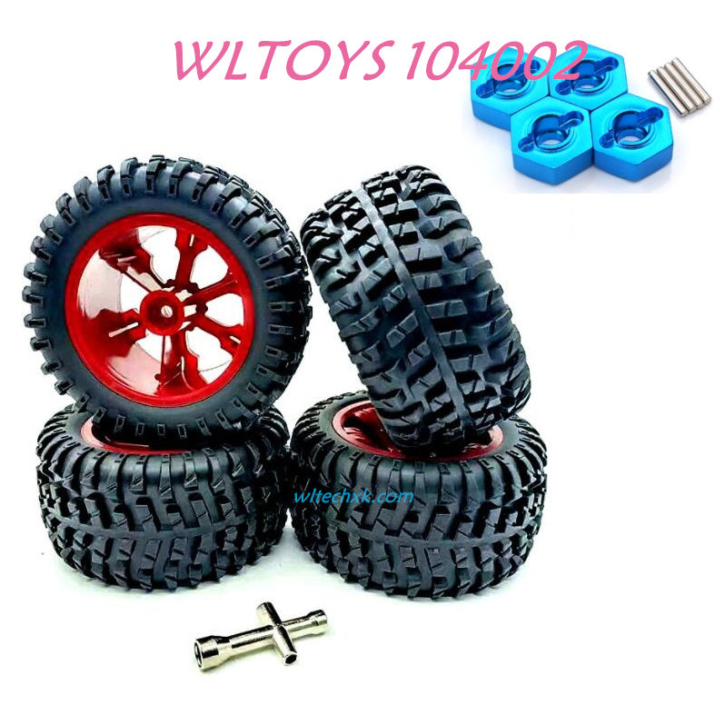 WLTOYS 104002 Upgrade parts Tires Upgrade