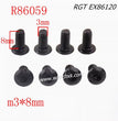 RGT EX86120 Upgrade Parts Tie Rod Seat Screw 8pieces R86059 