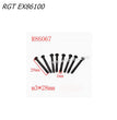 RGT EX86100 RC CAR Parts 3x28 Pan Head Screws 8pcs R86067