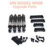 16-MN-MODEL-MN96-Upgrades-Parts-Metal-Shock-and-Shock-Seat-Black