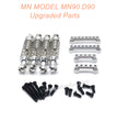 16-MNMODEL-MN90-D90-rc-car-Upgrades-Parts-Metal-Shock-and-Shock-Seat-Silver