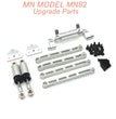 16-MN MODEL MN82 LC79 MN78 RC CAR Upgrade Parts Connect Rod Oli Shock kit Silver