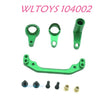 WLTOYS 104002 Steering Set Upgrade 1/10 brushless 4WD Brushless 60km/h RC Car green