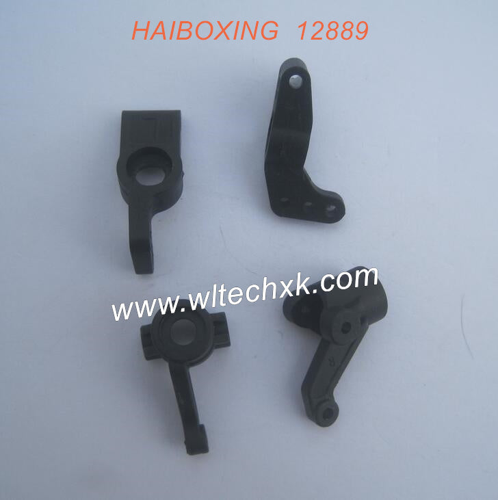 16027N-HAIBOXING 12889 RC Car Parts Steering Hubs and Rear Hub Carriers-3