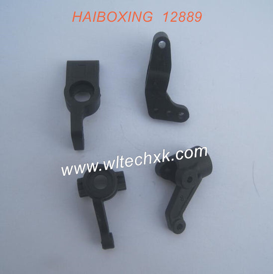 16027N-HAIBOXING 12889 RC Car Parts Steering Hubs and Rear Hub Carriers-3