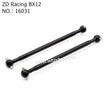 ZD Racing RX12 Parts Rear Drive Shaft 16031 -4