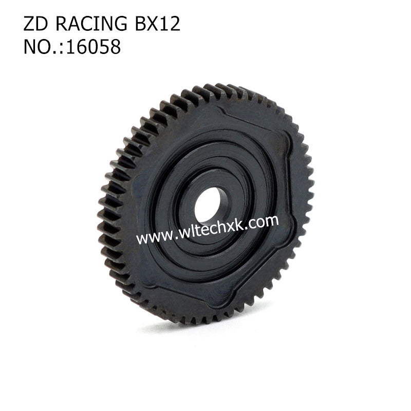 ZD Racing RX12 Parts Steel Reduction Large Spur Gear 16058 -3