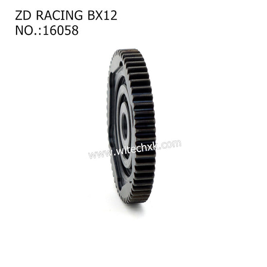 ZD Racing RX12 Parts Steel Reduction Large Spur Gear 16058 -4