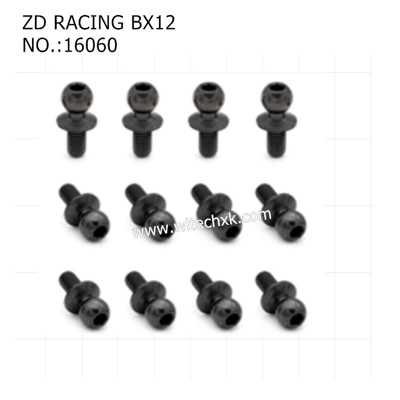 ZD Racing RX12 Parts 4.0mm Ball Screws 16060 