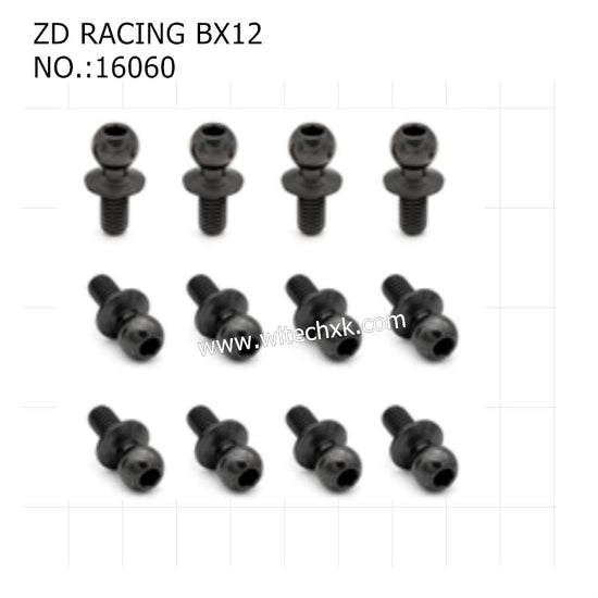ZD Racing RX12 Parts 4.0mm Ball Screws 16060 