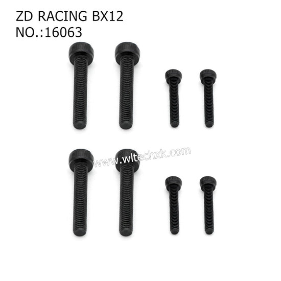 ZD Racing RX12 Parts M3x18 M2x12 16063 -5