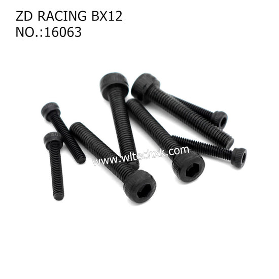 ZD Racing RX12 Parts M3x18 M2x12 16063 -4