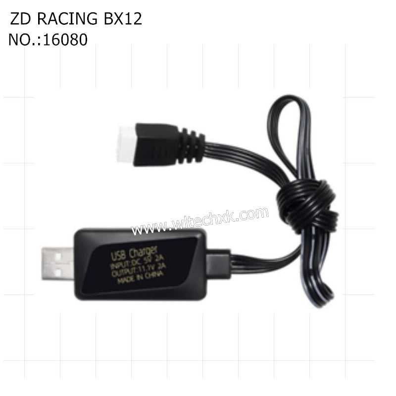 ZD Racing RX12 Parts USB Charger 16080 