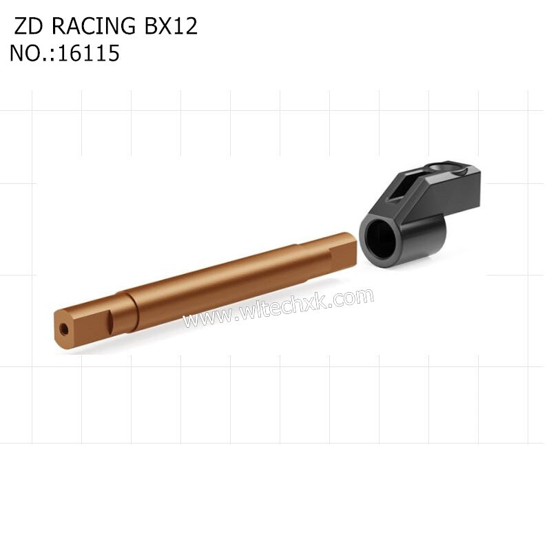 ZD Racing RX12 Parts Central Shaft and Fixing Seat 16115 
